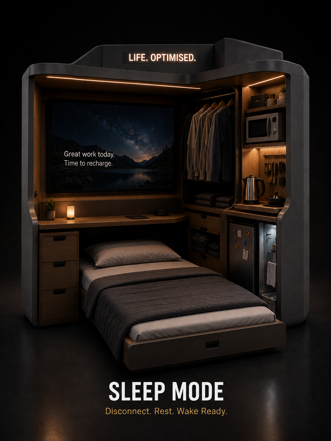 Sleep Mode — Recovery without disconnect